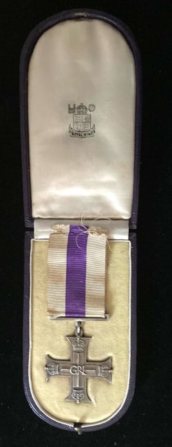 Military Cross (GV1) , dated 1945, cased