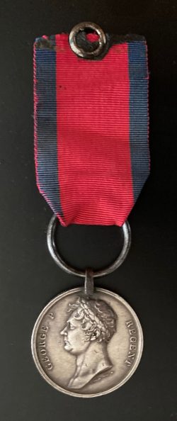 Waterloo, 1st Regiment Foot Guards , a Light Company man, a Hougoumont defender where he was wounded, original clip, lovely condition
