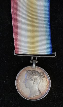 Scinde Medal 1843, Reverse Meeanee, Hyderabad 1843, Lieutenant , 9th Reg. Bengal Light Cavalry)