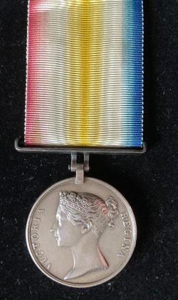 Scinde medal with single reverse Meeanee, 1843, 22nd Foot